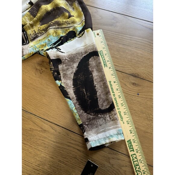 IC by Connie K Shirt Women Sz Small Asymmetrical Artsy Modern Designer City NWT - Picture 6 of 12